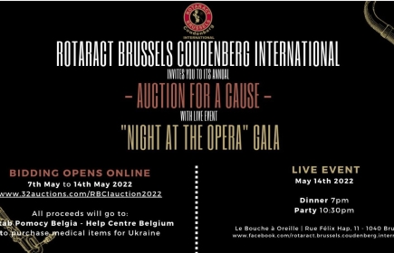 Online Auction for a Cause and the 'NIGHT AT THE OPERA' Live Gala event.