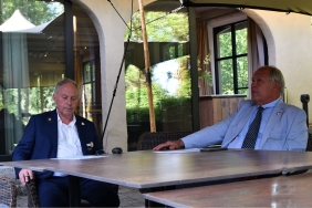 Visite du gouverneur D2140 Paul Vandeloo